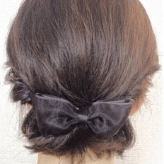 簡単!ねじねじ&バレッタアレンジ ヘアアレンジ ショートヘア