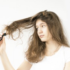 ヘアジェルで憧れのサラサラヘア