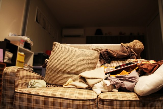 部屋が汚いと髪に影響するの？