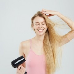 キッチンペーパーを使って髪を乾かす時短方法！