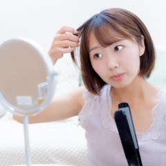 コテ1つで出来る！オシャレなウェーブヘアの作り方