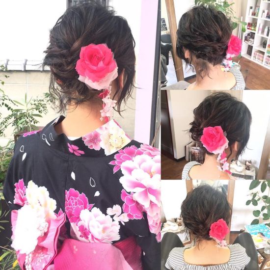 ショートヘアアレンジ