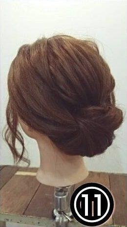 浴衣美人になれる♪お団子風ヘアアレンジ