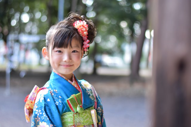 七五三にしたいヘアアレンジ 11月 頭美人