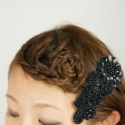 ★花咲く前髪アレンジ★ ヘアアレンジ ミディアムヘア