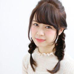キュート☆おさげアレンジ ヘアアレンジ ミディアムヘア