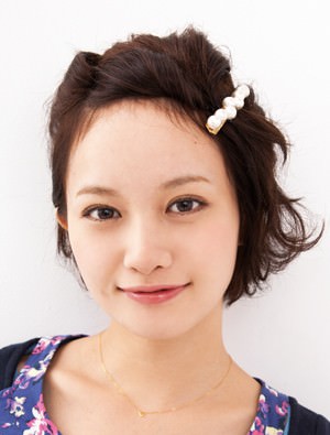 簡単ショートねじりヘア ヘアレシピ 頭美人