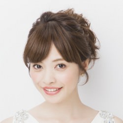 ■“お花風”アップスタイル■　ヘアアレンジ　ミディアムヘア