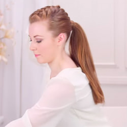ロックなポニーテール ヘアレシピ 頭美人 ロックなポニーテール ヘアレシピ 頭美人