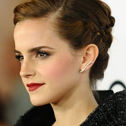 Emma Watson : エマ・ワトソン　ヘアアレンジ動画　ヘアアレンジ