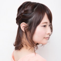 伸ばしかけでも可愛い☆簡単ヘアアレンジ ヘアアレンジ ミディアムヘア