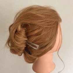 夜会巻の基本テクニック ヘアアレンジ ミディアムヘア