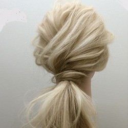 初心者におすすめ！簡単華やかポニーテール　ヘアアレンジ　ロングヘア
