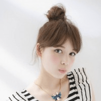 簡単！基本のお団子ヘア　ヘアアレンジ　ミディアムヘア