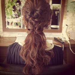 今話題のRumiさんが作る『憧れのリボンポニーテール』　ヘアアレンジ　ロングヘア