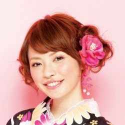 ボブ浴衣・大人ガールな簡単アレンジ ヘアアレンジ ショートヘア