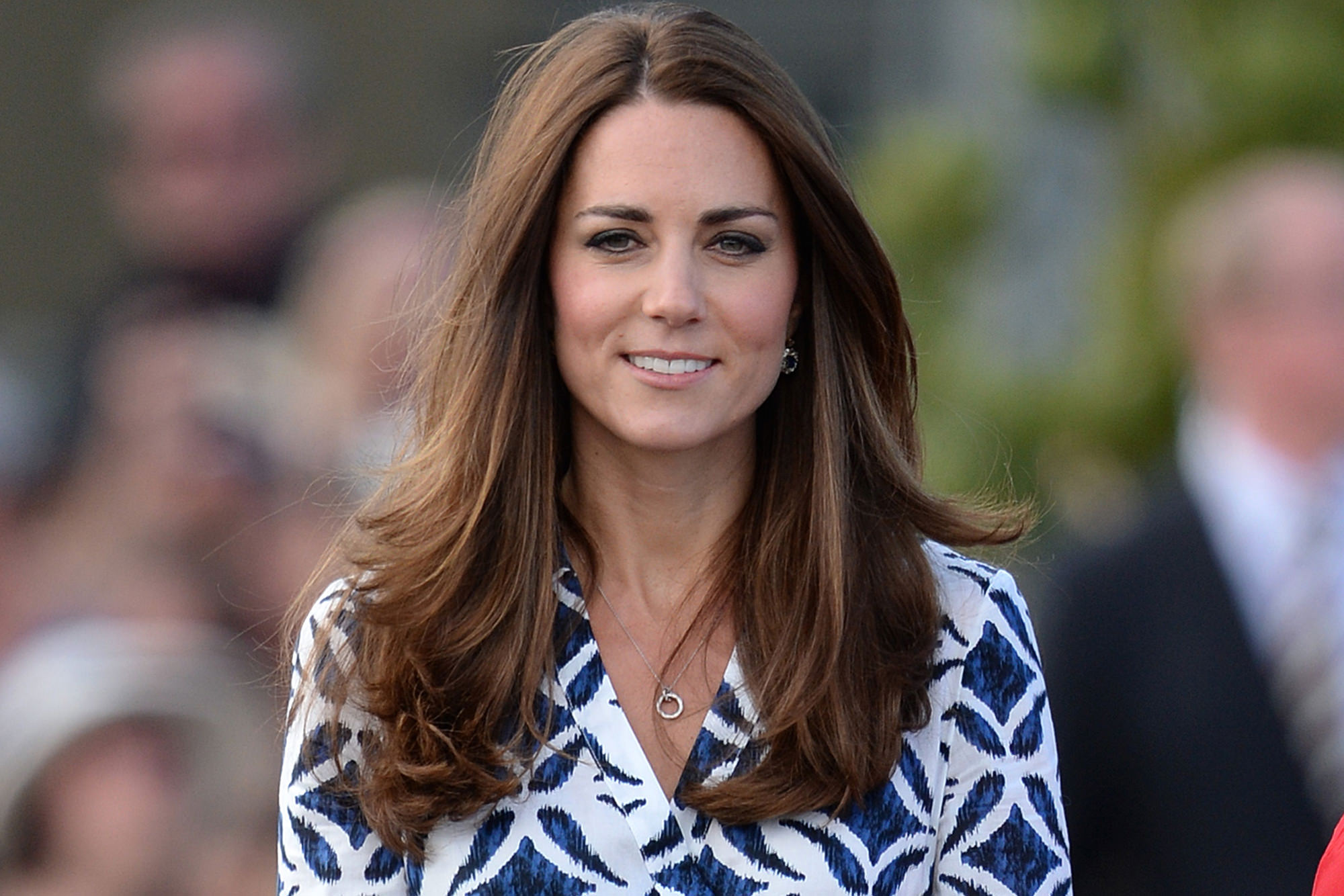 The Duke and Duchess of Cambridge visit Echo Point