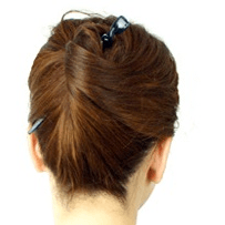 若女将風！夜会巻きかんざしアレンジ　ヘアアレンジ　ミディアムヘア