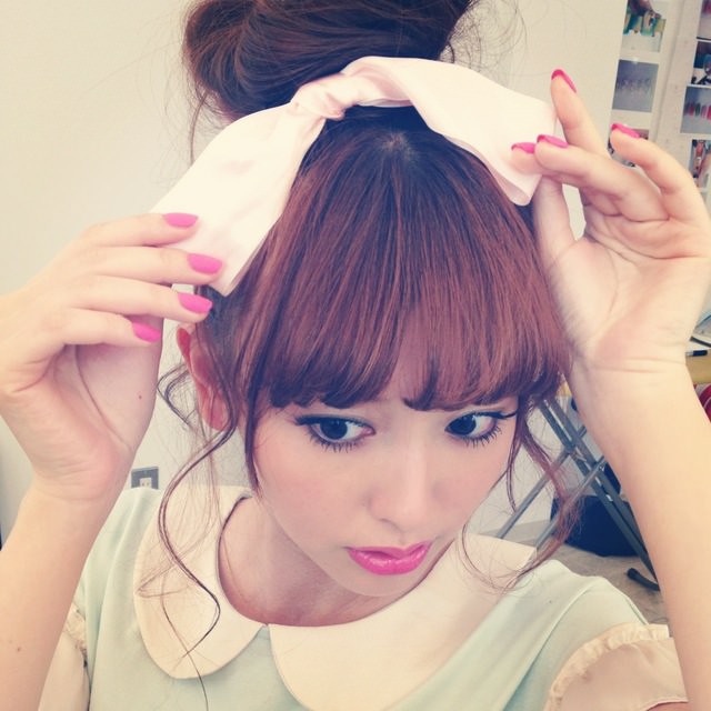 鈴木えみ ヘアアレンジ動画 ヘアレシピ 頭美人