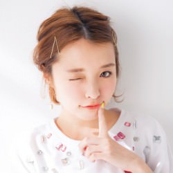 コンパクトまとめ髪 ヘアアレンジ ショートヘア