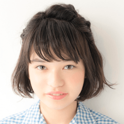 両サイドくるりんぱ☆ ヘアアレンジ ショートヘア