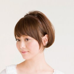 ショートでもできる!プリンセスアレンジ ヘアアレンジ ショートヘア