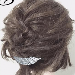 新生活にぴったり!ボブの三つ編みこなれアレンジ ヘアアレンジ ショートヘア