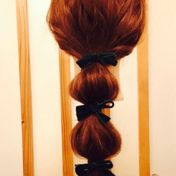 基本の「たまねぎヘア」の作り方　ヘアアレンジ　ロングヘア