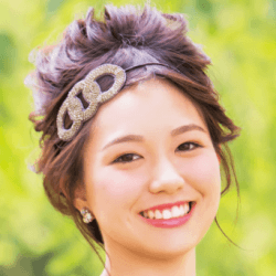 ゆる夜会巻き風アップ ヘアアレンジ ロングヘア