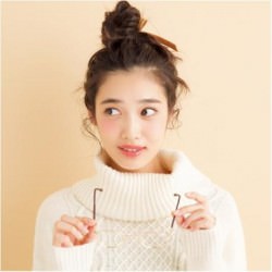 RUMIさん直伝!週末モテ♡大人甘えおだんご ヘアアレンジ ロングヘア