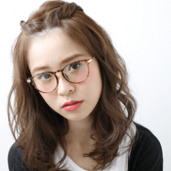 ラフ&キュートなエフォートレスアレンジ ヘアアレンジ ミディアムヘア