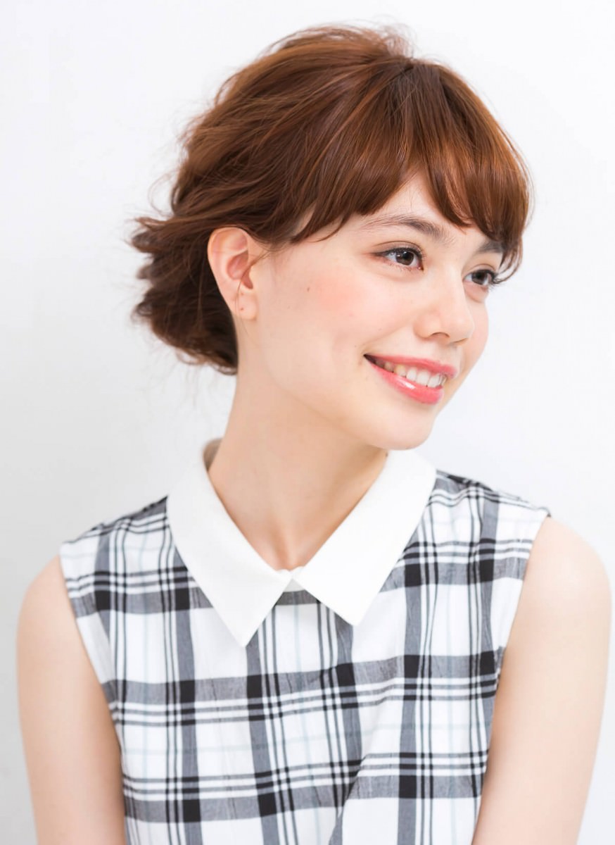 第一印象ばっちり！ 大人っぽ上品なまとめ髪