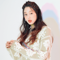 超ロング×ヘッドドレス風前髪アレンジ ヘアアレンジ ロングヘア