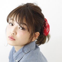 ただのポニーテールじゃないカジュアル感UPアレンジ☆　ヘアアレンジ　ミディアムヘア