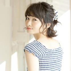 新社会人・就活中に使える　黒髪ヘアアレンジ　ヘアアレンジ　ショートヘア