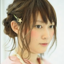 暑い夏を涼しくするクールHAIR♪　ヘアアレンジ　ミディアムヘア