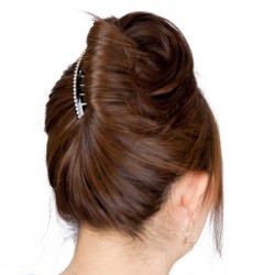 セレブ風パーティーヘアアレンジ ヘアアレンジ ロングヘア