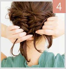 おくれ毛がセクシー 後ろフィッシュボーン ヘアレシピ 頭美人 おくれ毛がセクシー 後ろフィッシュボーン ヘアレシピ 頭美人