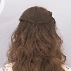 簡単！ツイスト前髪のやり方☆　ヘアアレンジ　ロングヘア
