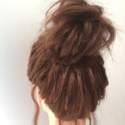 忙しい朝に!簡単基本のお団子アップヘアーのやり方☆ ヘアアレンジ ロングヘア