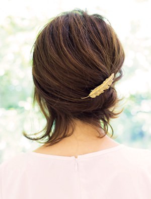 ☆伸ばしかけボブを上品に大人っぽく☆back
