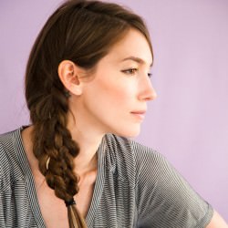 簡単なのに凝って見える☆進化版サイド三つ編み ヘアアレンジ ロングヘア
