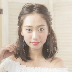 伸ばしかけ前髪でもすっきりヘアアレンジ ヘアアレンジ ミディアムヘア
