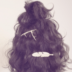 オシャレなハーフアップシニヨン☆ ヘアアレンジ ショートヘア