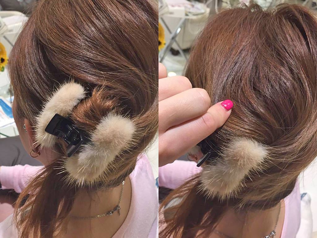 2分で作れる！親指ロールとクリップを使った簡単ヘアアレンジ♪