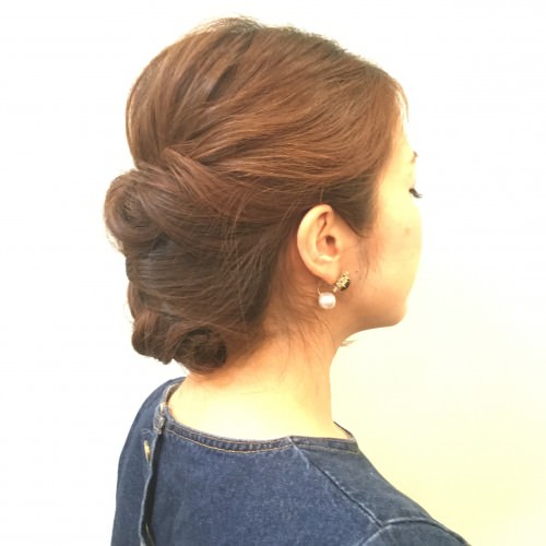 彼をドキッとさせる すっきりクラシカルヘアアレンジ ヘアレシピ 頭美人