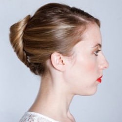 パーティーにぴったり☆基本のフレンチツイスト(夜会巻き) ヘアアレンジ ロングヘア