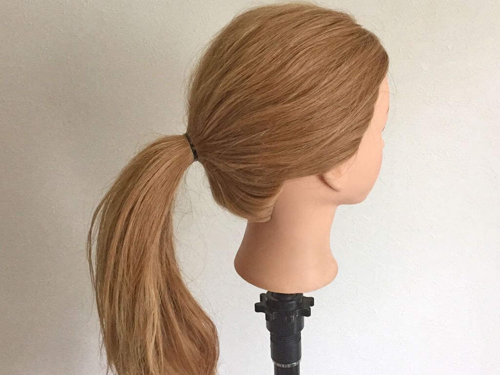 ポニーテールのちょい足しヘアアレンジ♪スカーフポニテの作り方