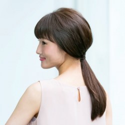 綾瀬はるかみたいな清潔感ある女性に！ラシカル＆大人っぽローポニテ　ヘアアレンジ　ロングヘア