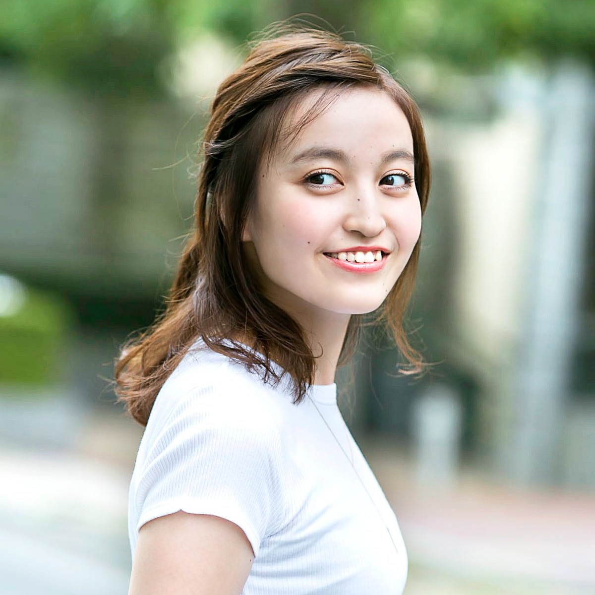 北川 景子 ハーフ